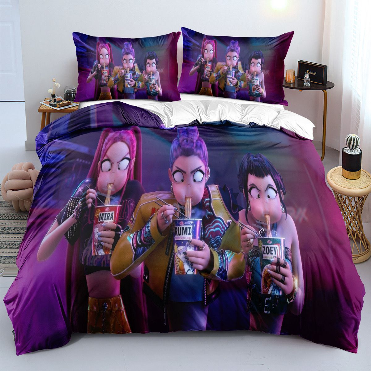 K-Pop Demon Huntrix Bedding