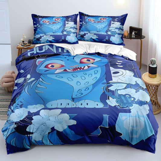 K-Pop Demon Blue Tiger Bedding