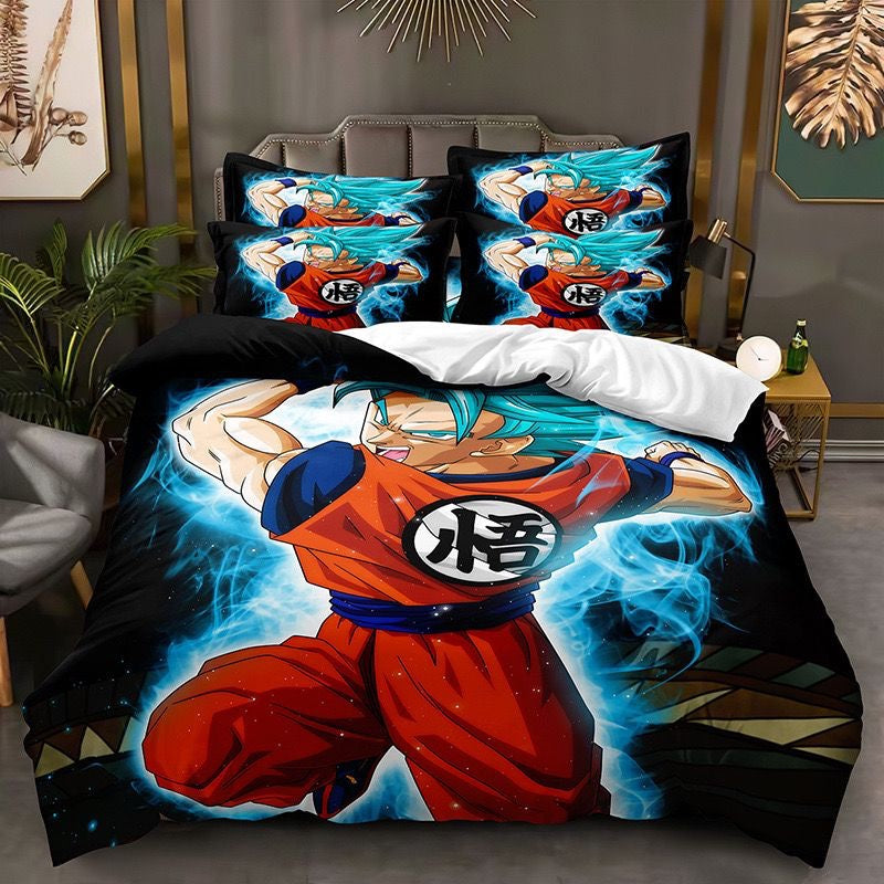 Dragon printed Ball Z Bedding