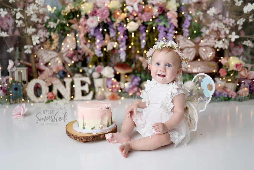 Floral Lace Off White Romper Dress 1001155