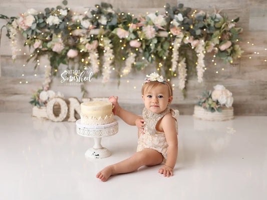 Lace Boho Romper with Gold Detail #1000187