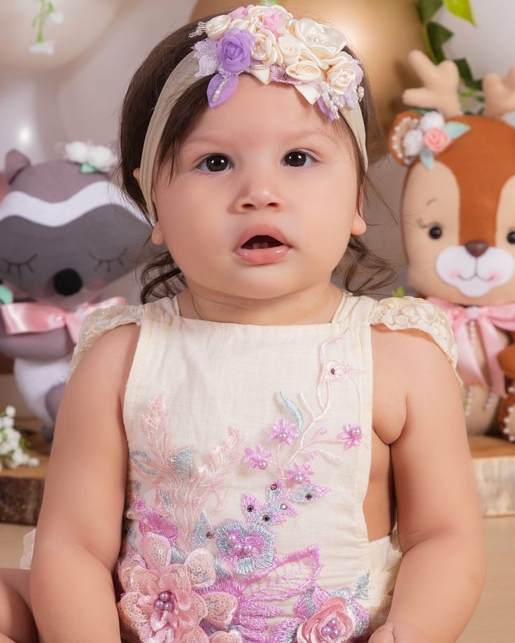 Purple Floral Embroidered Lace Romper 1001158