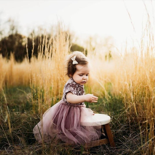 Dusty Pink Velvet Dress