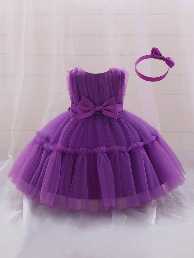 Purple Special Occasions Ball Cown