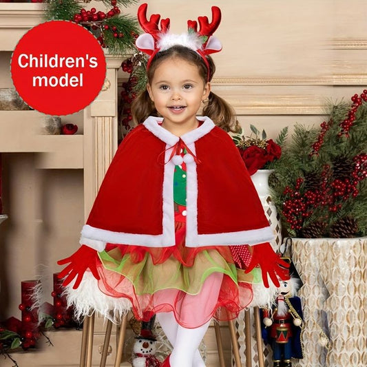 Little Santa Velvet Cloak #1000723