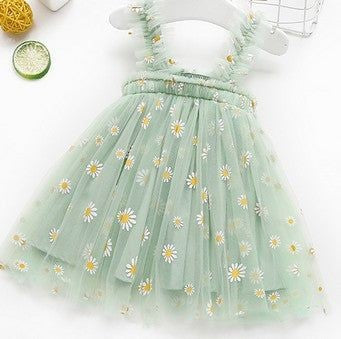 Green Daisy Dress 1000282