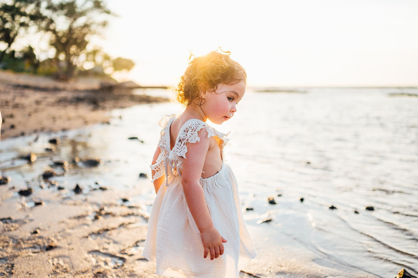 Off White Lace Dress 1000236