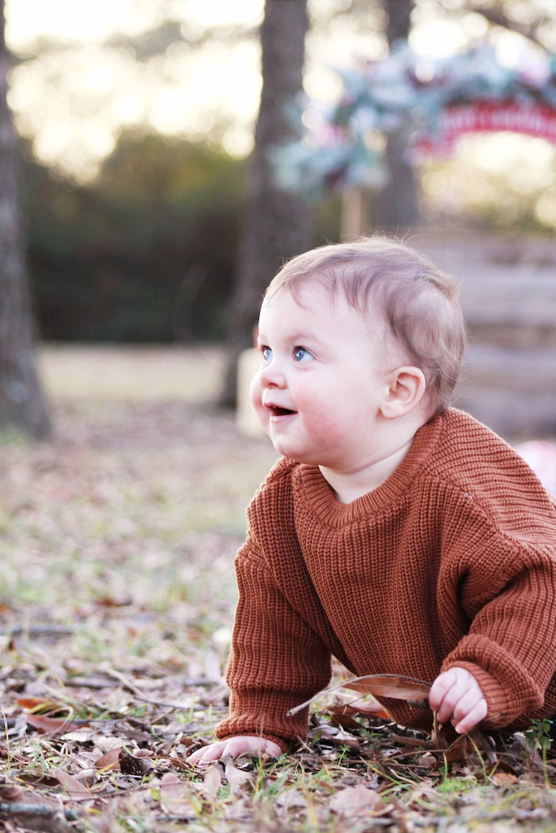 Mocha Luxury Sweater Gender Neutral