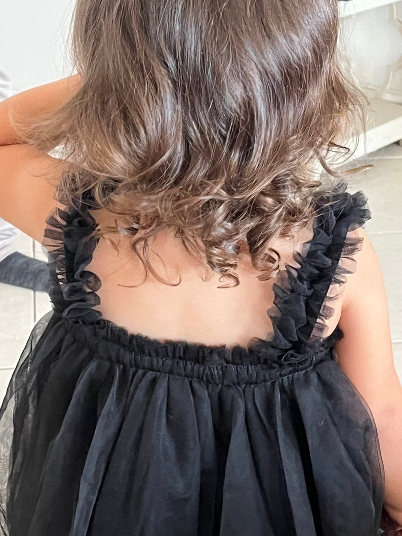 Black Tulle Dress 1000165