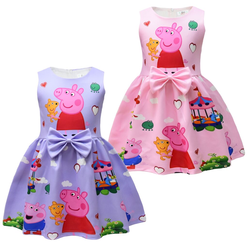 Peppa Pig bow Character dress