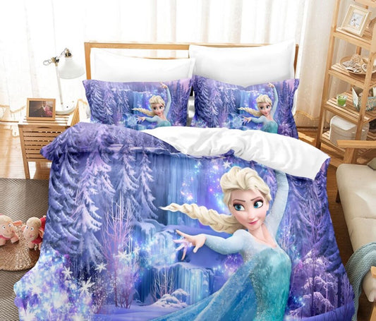 Frozen Purple bedding