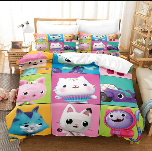 Gabby Dollhouse bedding