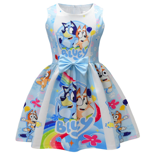 Bluey bow Character dress