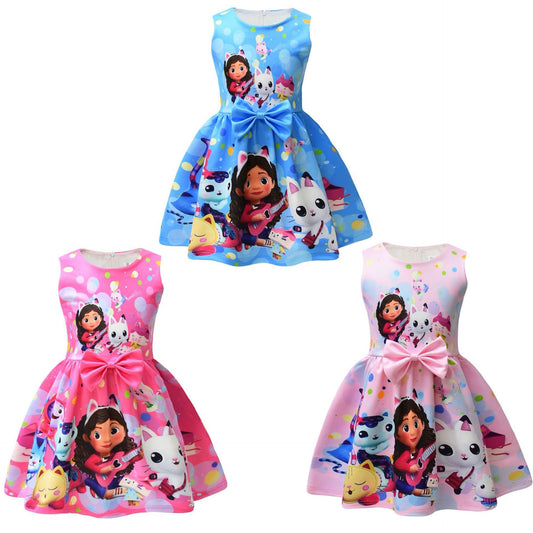 Gabby Doll Character bow dress