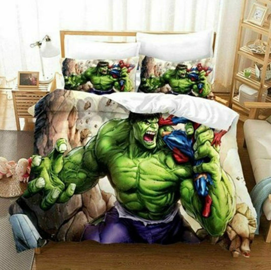 Superhero Hulk bedding