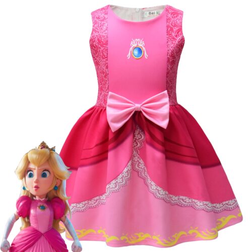 Princess Peach Bow Dress