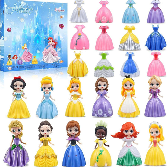 Princess Dress-Up Advent Christmas Countdown Calender