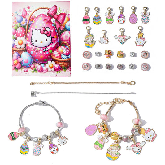 Hello Kitty Charm Necklace & Bracelet Christmas Advent Calendar