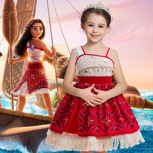 Moana Inspired Birthday & Dress-Up Outfit Cosplay