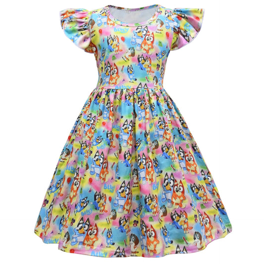 Bluey multicolour summer dress