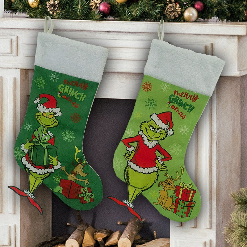 Grinch Christmas stockings