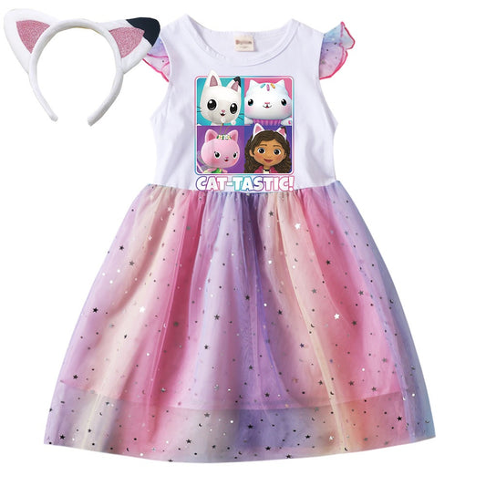 Gabby’s dollhouse dress and headband
