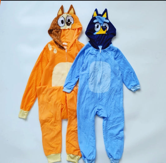 Bluey Fleece Onesie Pajamas