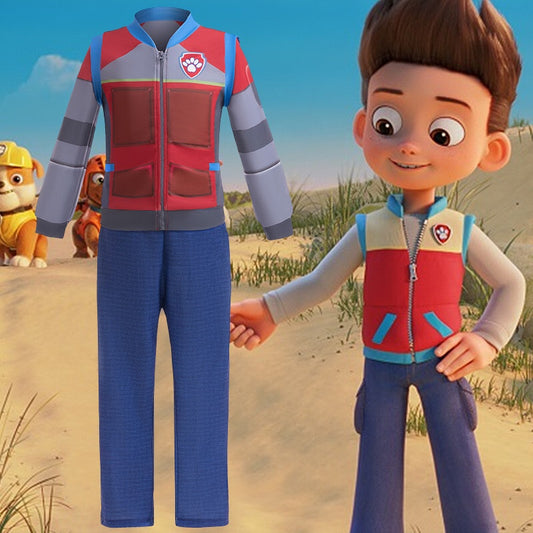 Paw Patrol Ryder-Inspired Adventure Outfit for Boys