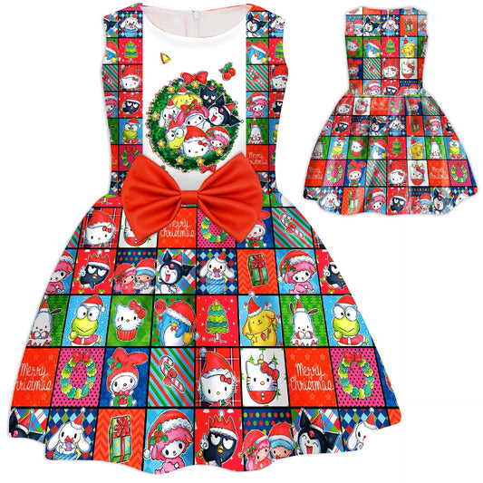 Hello Kitty Holiday Joy Bow Character dress