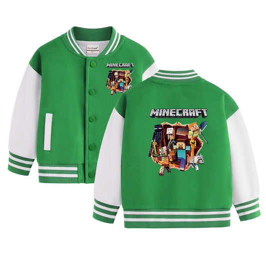 Minecraft Baseball Jacket