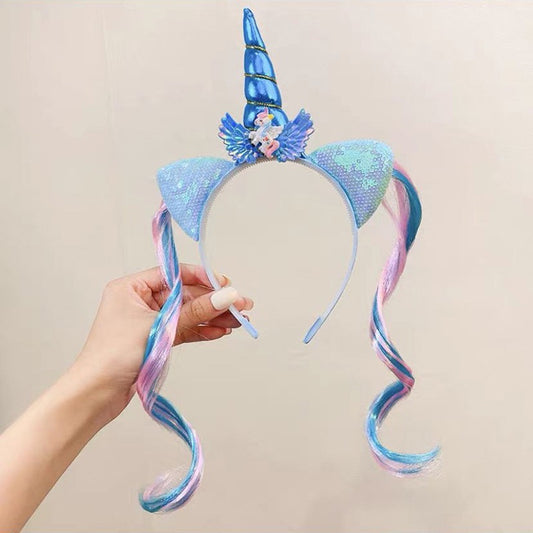 Unicorn headband and hair accessory