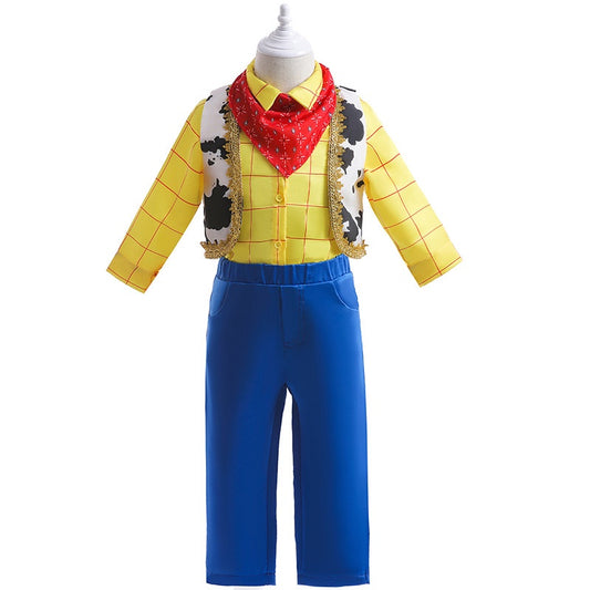 Toy Story Woody Isnpired Cosplay outfit set