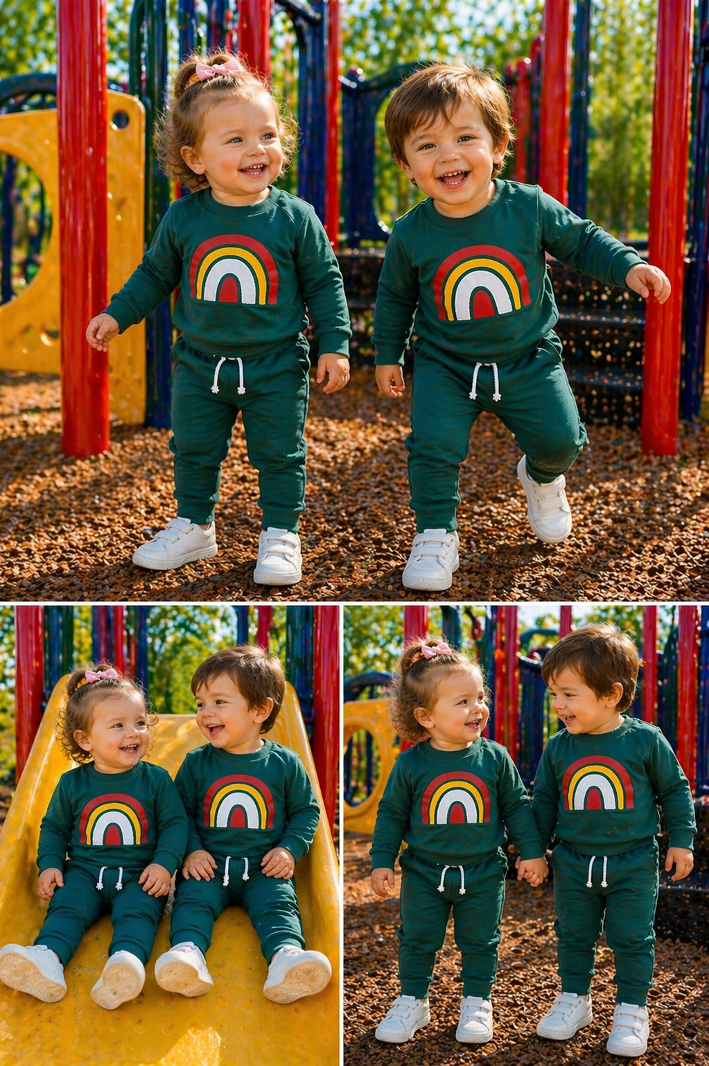 Turquoise Rainbow Tracksuit Gender Neutral #200017
