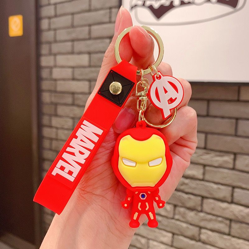 Superhero keyring