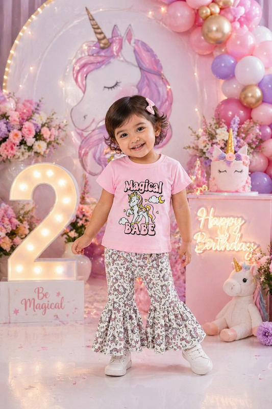 Magical Unicorn Babe T and Bellbottoms #1001173