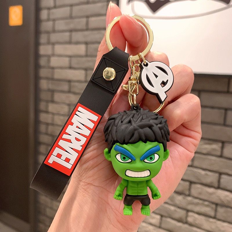 Superhero keyring