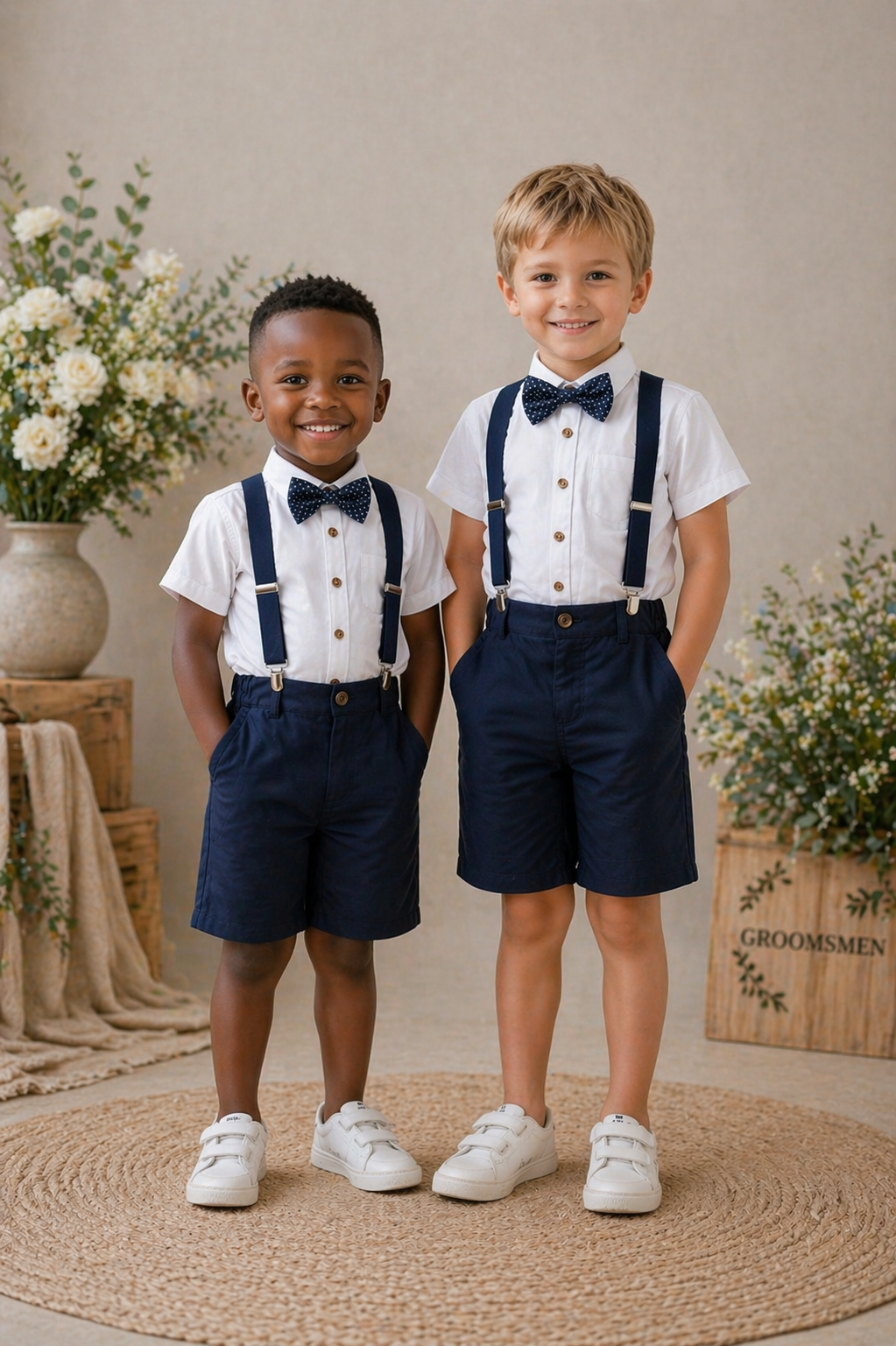 Navy 4PSC Gentlemen Suit #2000110
