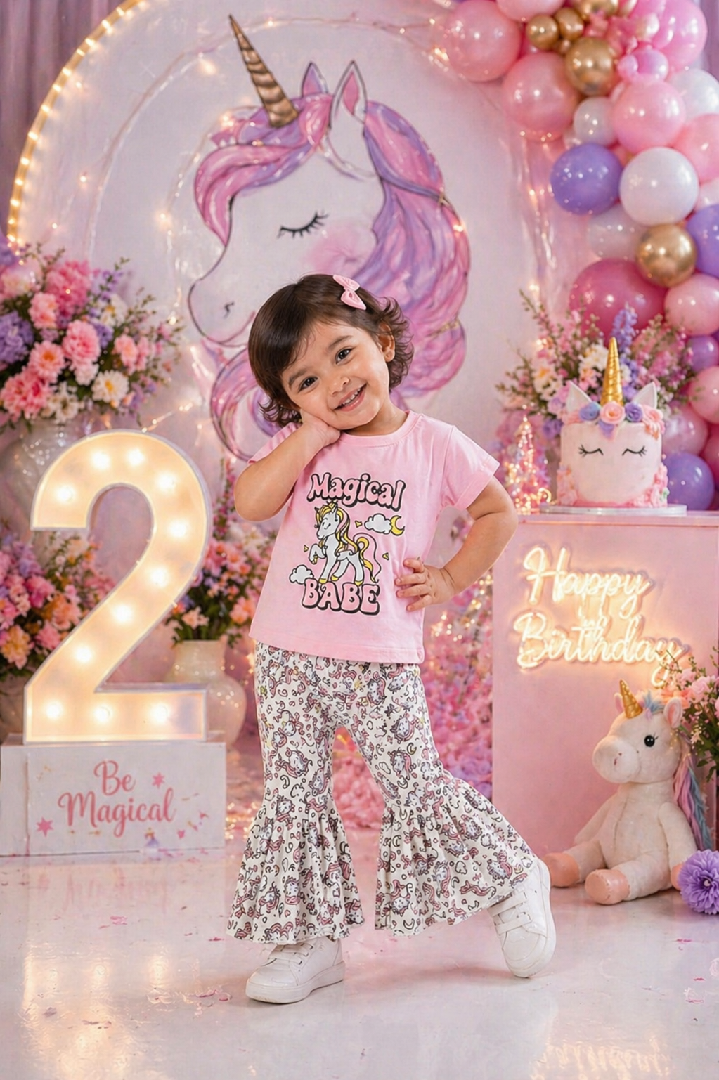 Magical Unicorn Babe T and Bellbottoms #1001173