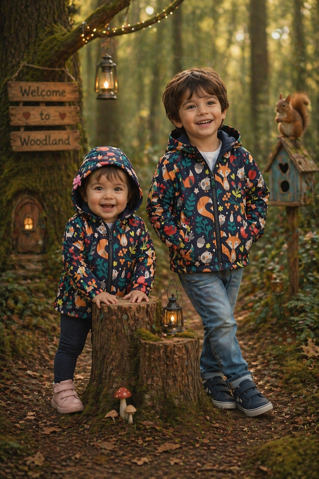 Fox Hooded Windbreaker #1000203