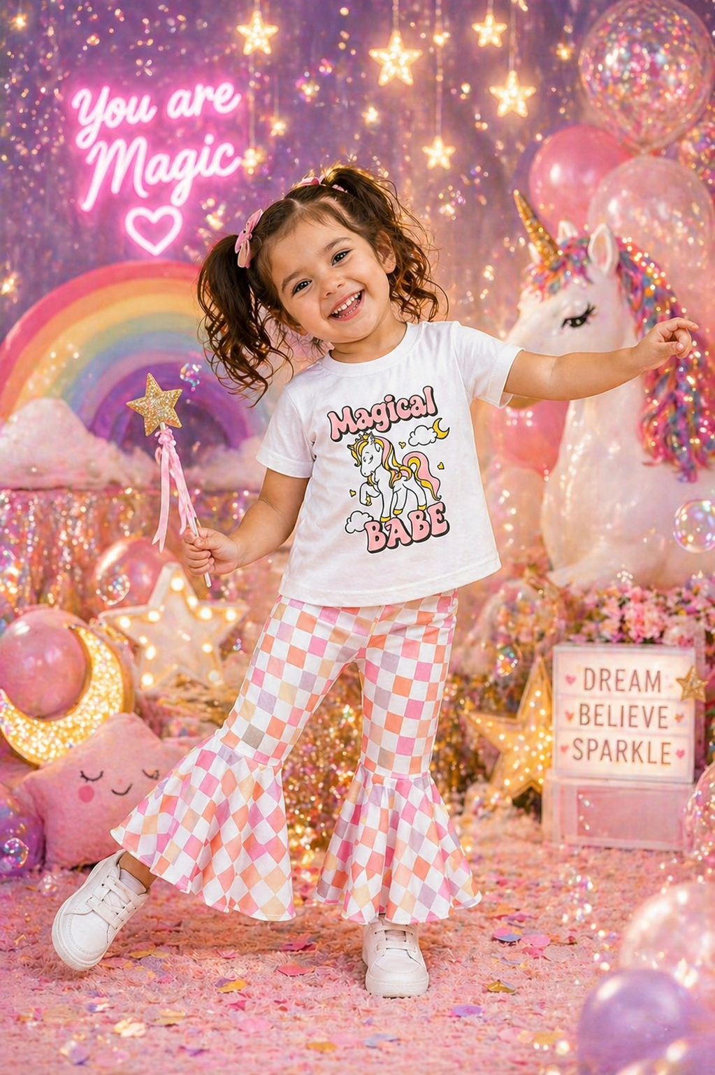 Magical Unicorn Babe T and Bellbottoms #1001172