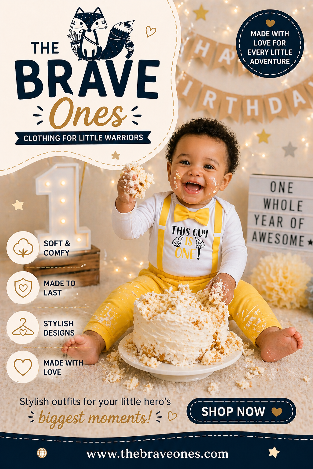 This Guy Is One Birthday Outfit Yellow #2000326