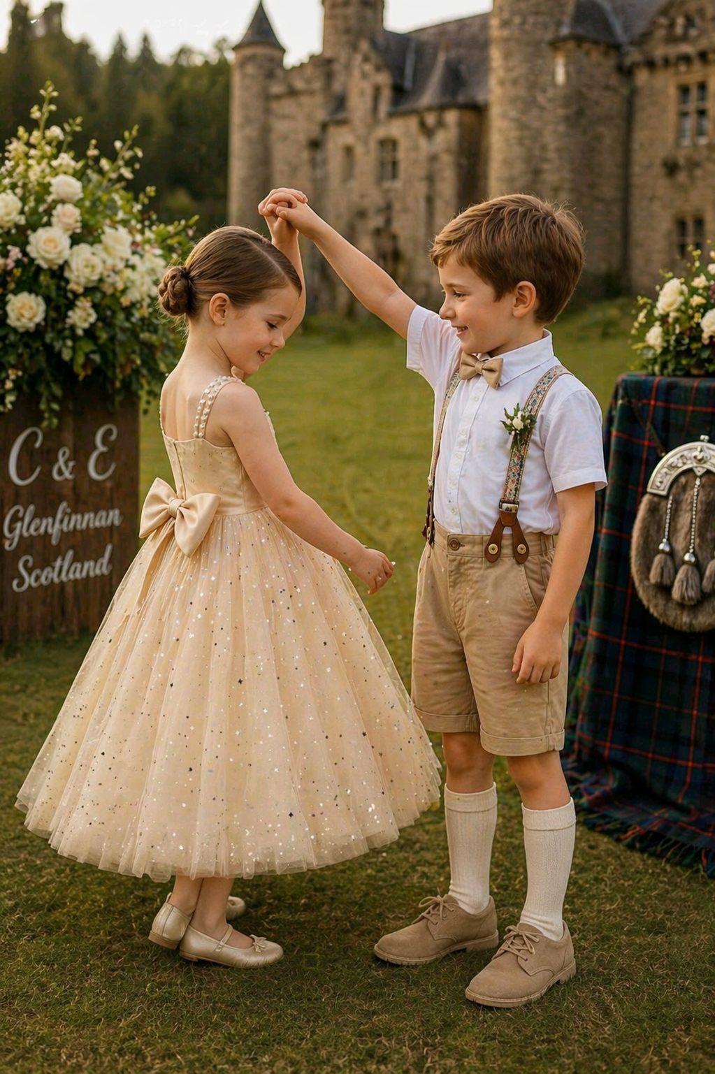 Champagne Pearl Special Occasions Dress #1000974