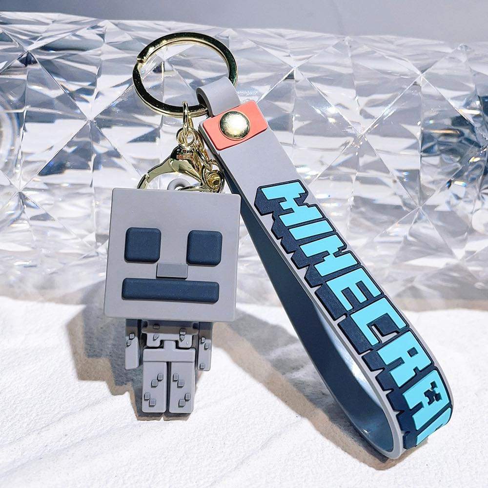 Minecraft keyring