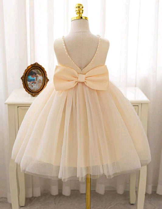 Cream Special Occasions Dress Ball Gown #100081