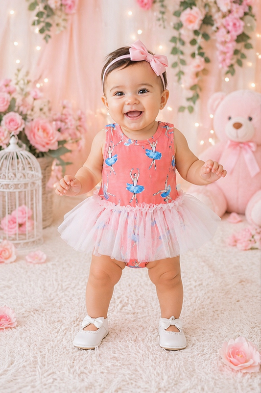 Ballerina Romper with Romantic Tutu #900038