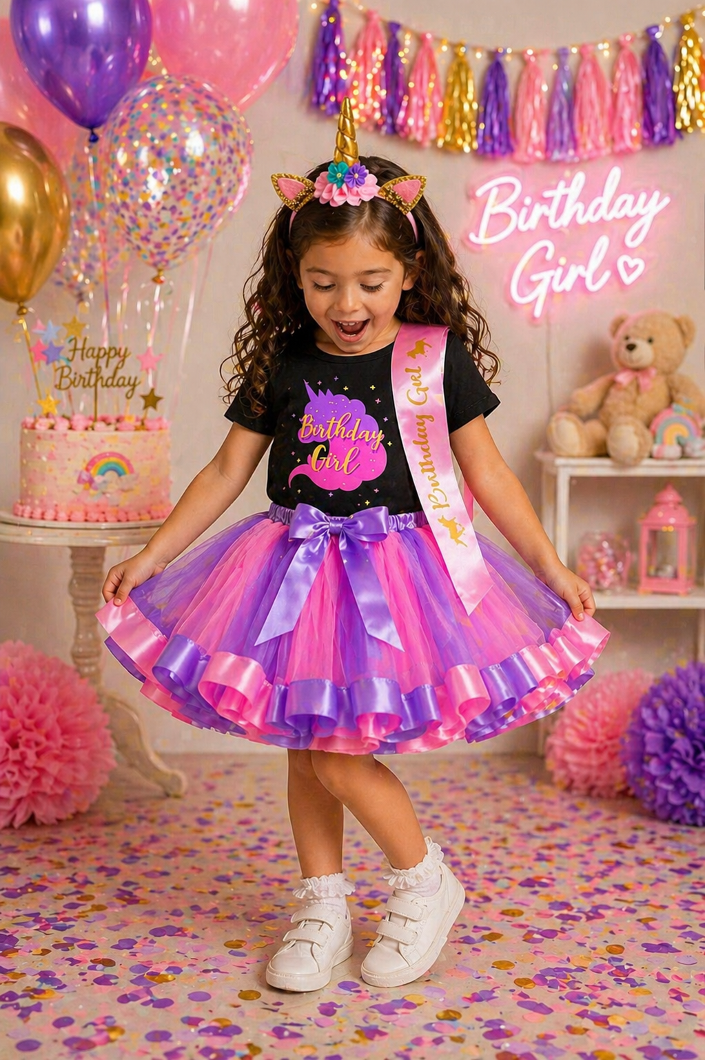 4PSC Unicorn Birthday Outfit #1000331