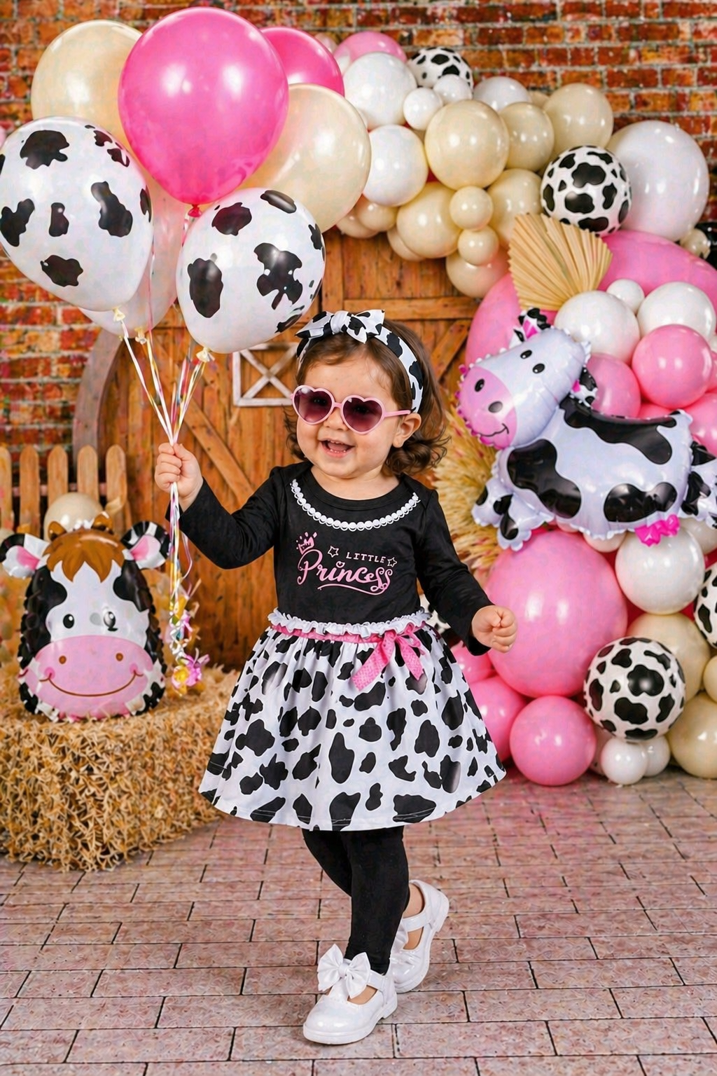 Little Princess Romper Dress with Headband #100072