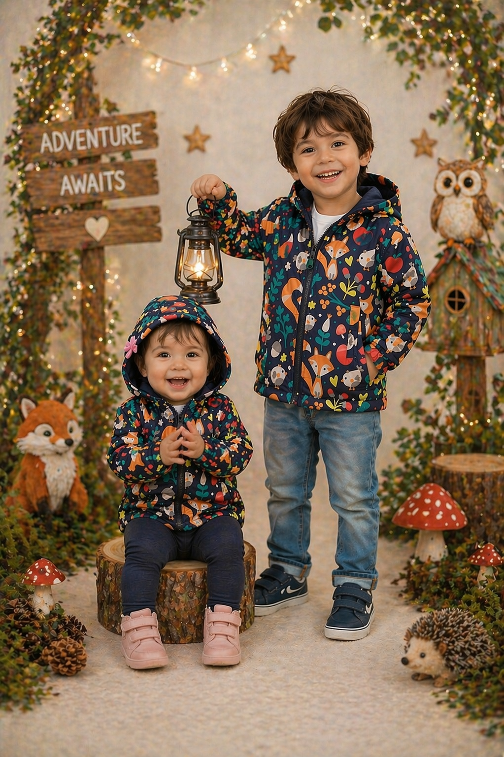 Fox Hooded Windbreaker #1000203