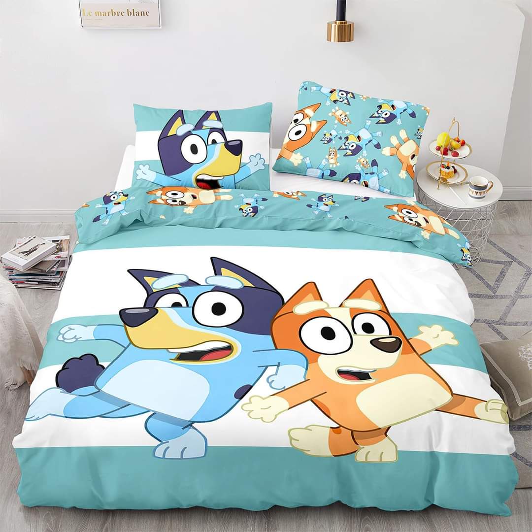 Bluey & Bingo Bedding