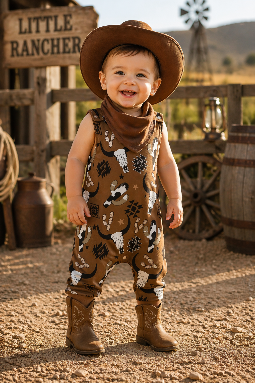 Back at The Ranch Jumpsuit #200042